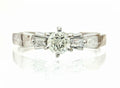 Elegant 14K White Gold Diamond Ring 3