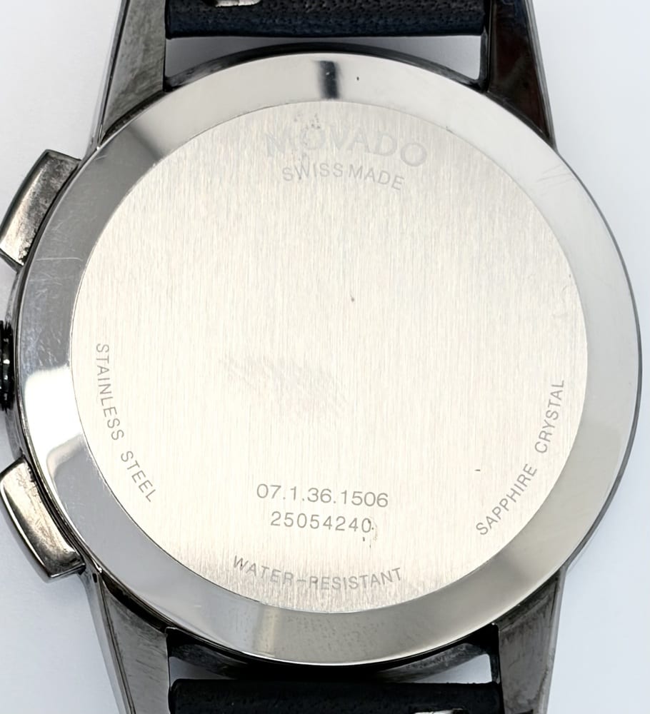 Movado Museum Sport Chronograph Watch 3
